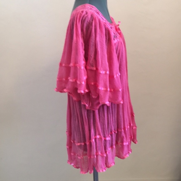 Angel Sleeve Mexican Blouse - Picture 3 of 4